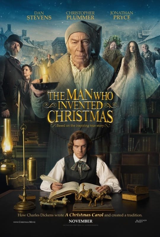 Poster of The Man Who Invented Christmas - Oficial