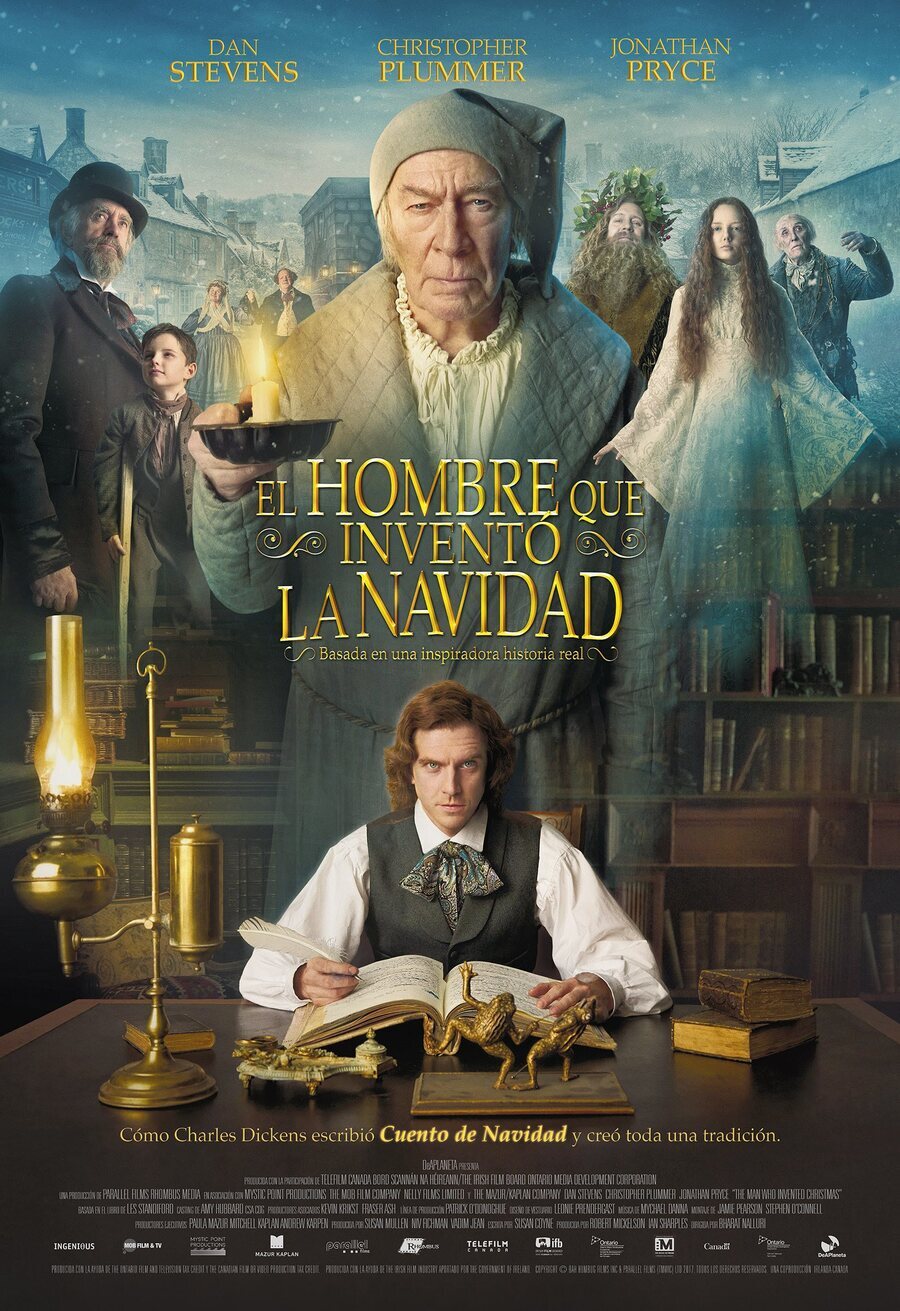 Poster of The Man Who Invented Christmas - Póster