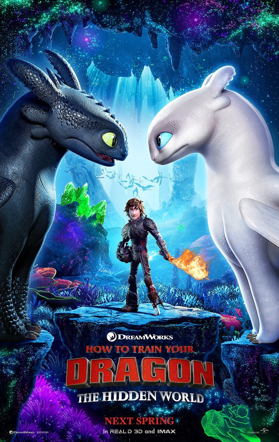 Poster of How To Train Your Dragon: The Hidden World - Cómo entrenar a tu dragón 3