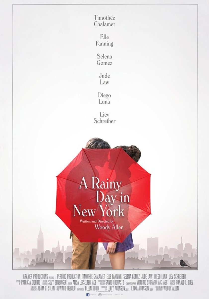 Poster of A Rainy Day in New York - Primer póster