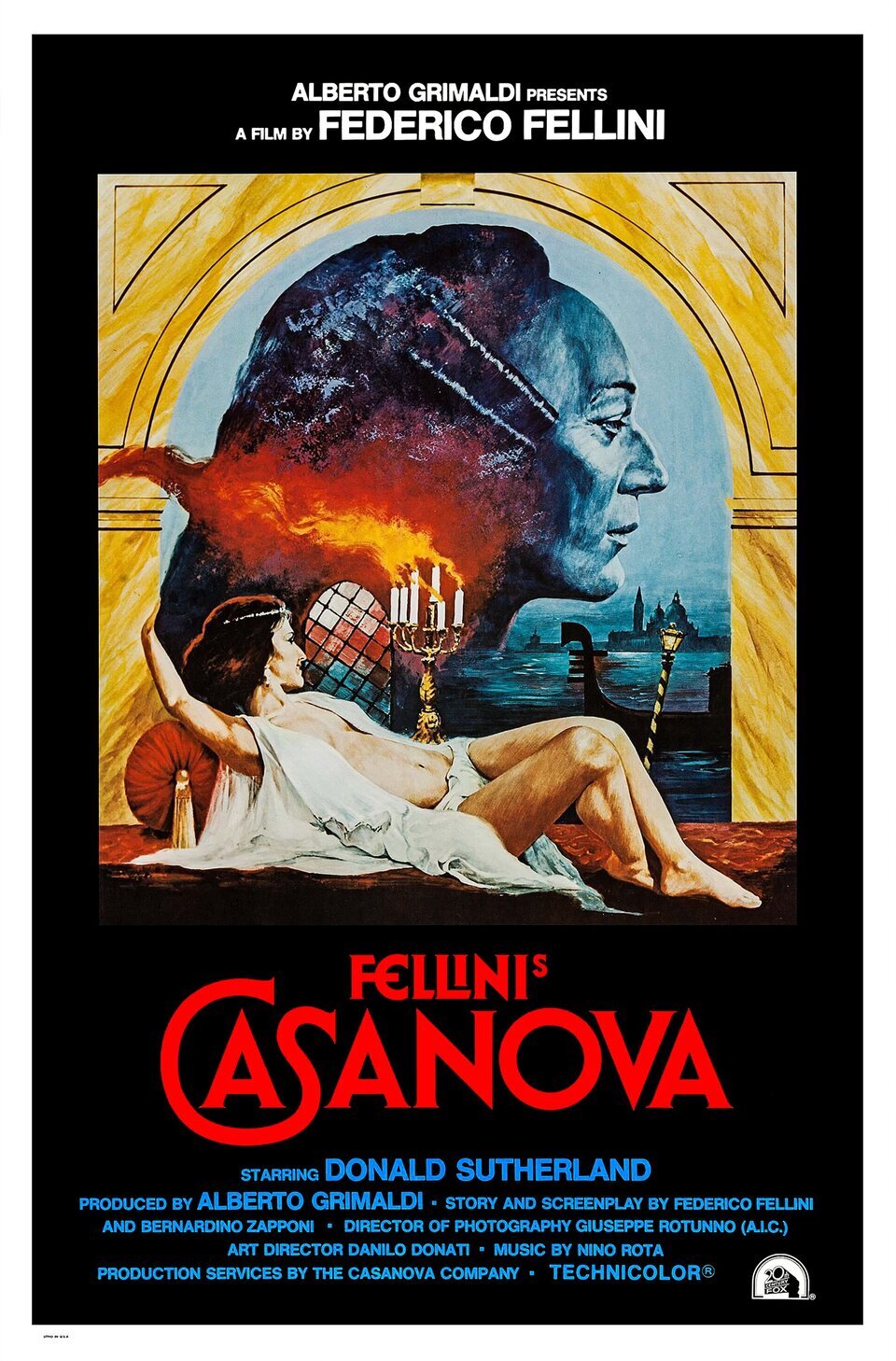 Poster of Fellini's Casanova - Italia