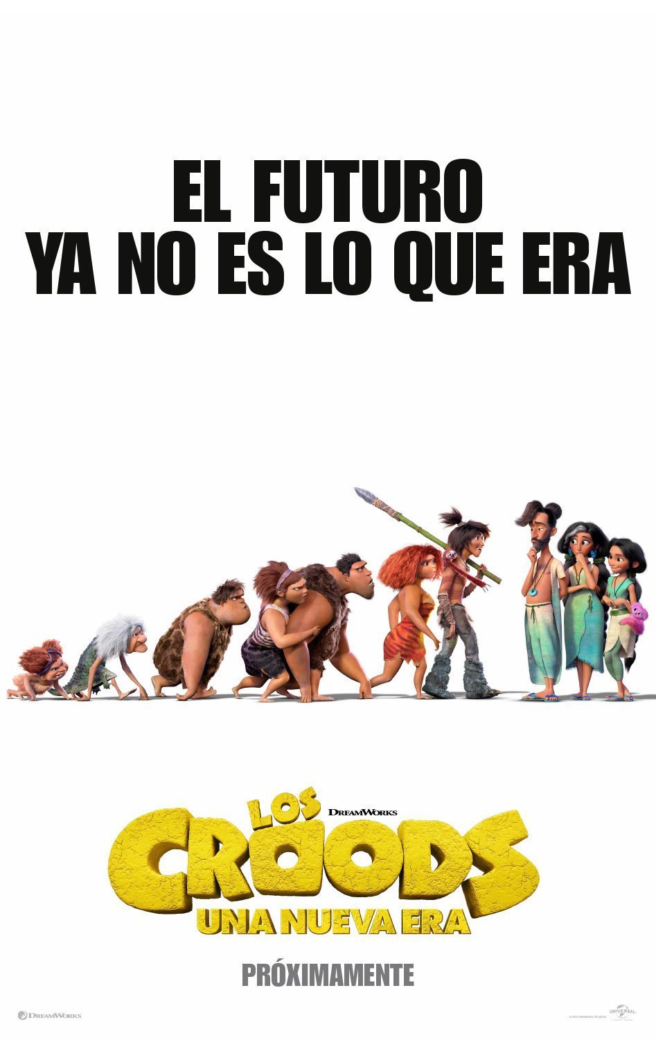 Poster of The Croods: A New Age - Teaser España
