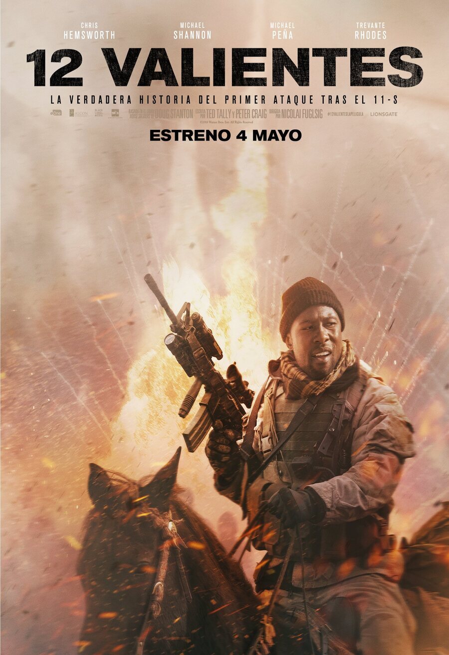 Poster of 12 Strong - Trevante Rhodes España