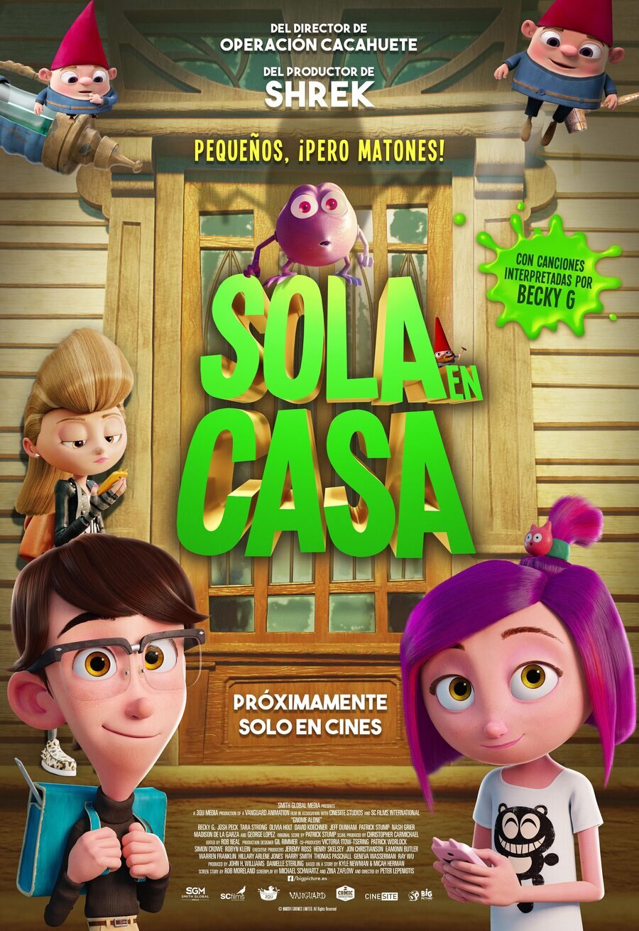 Poster of Gnome Alone - Sola en Casa