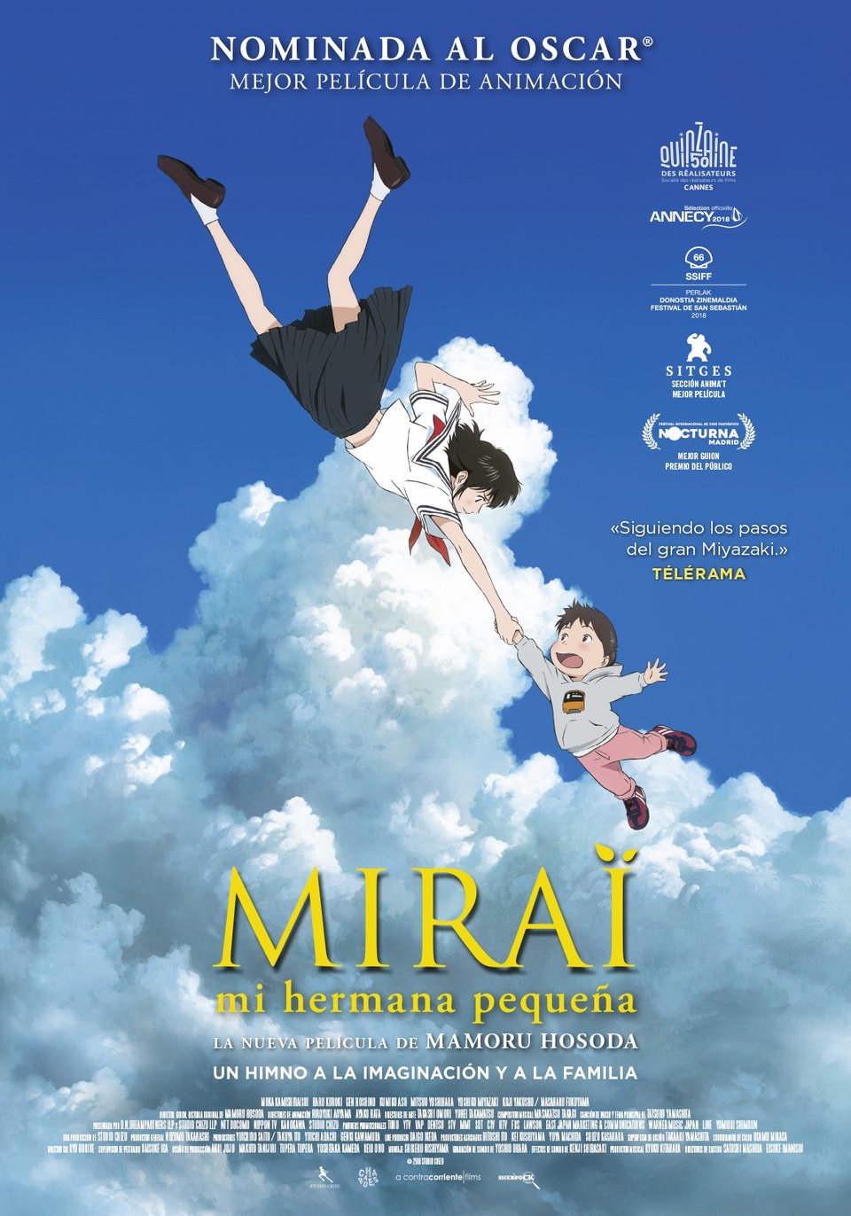 Poster of Mirai - Póster español