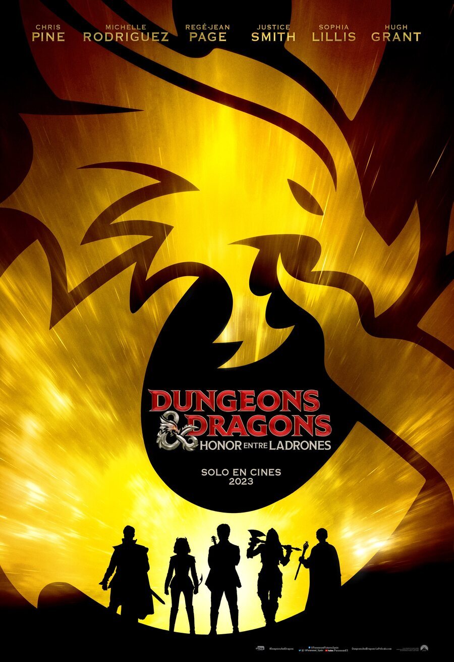 Poster of Dungeons & Dragons: Honor Among Thieves - Teaser España