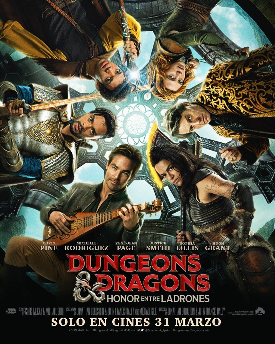 Poster of Dungeons & Dragons: Honor Among Thieves - 4x5