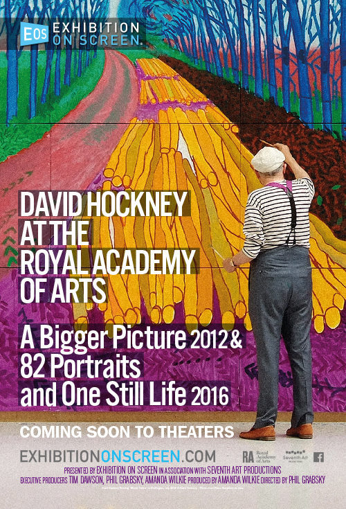 Poster of David Hockney at the Royal Academy of Arts - Poster