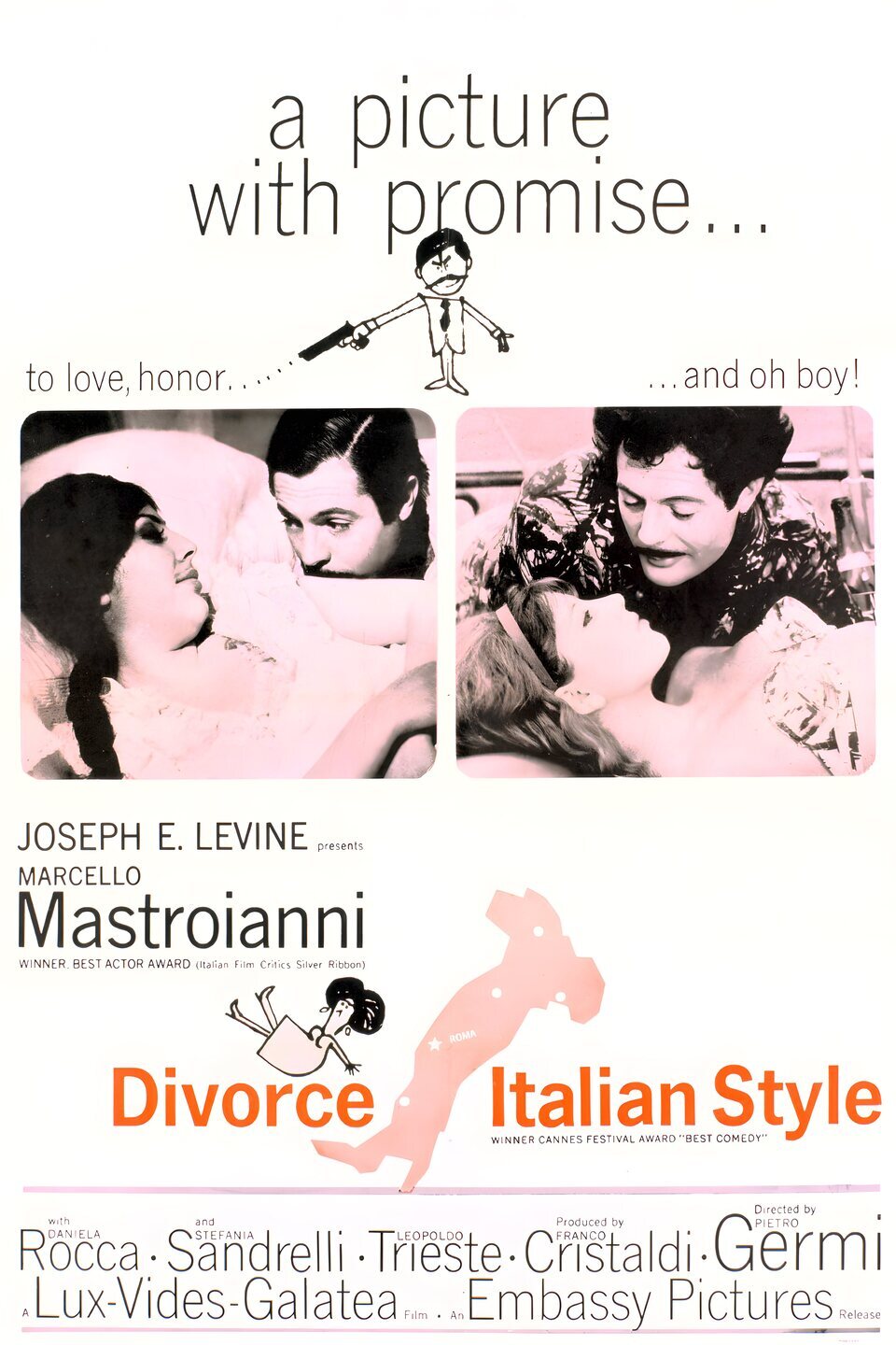 Poster of Divorce Italian Style - Estados Unidos