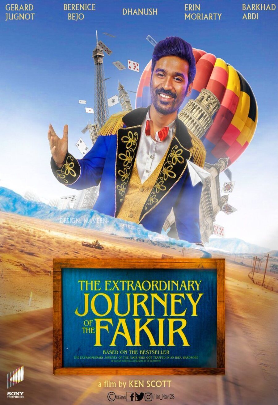 Poster of The Extraordinary Journey of the Fakir - póster #2