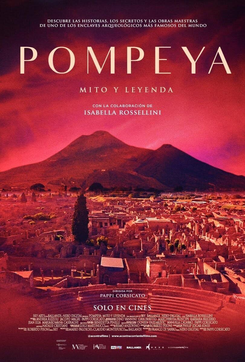 Poster of Pompeii: Eros and Myth - Cartel España 'Pompeya: Mito y leyenda'