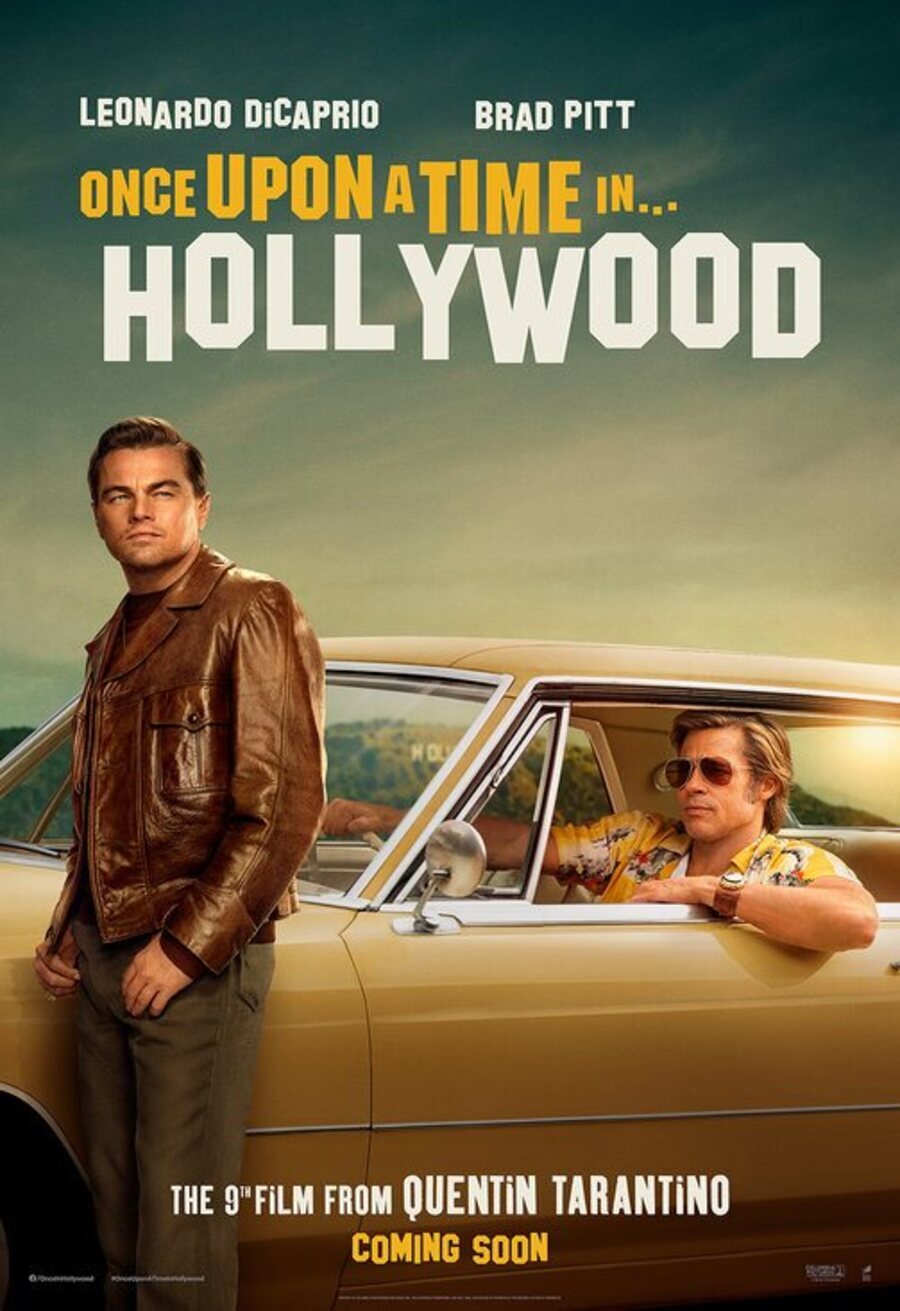 Poster of Once Upon a Time... in Hollywood - DiCaprio y Pitt