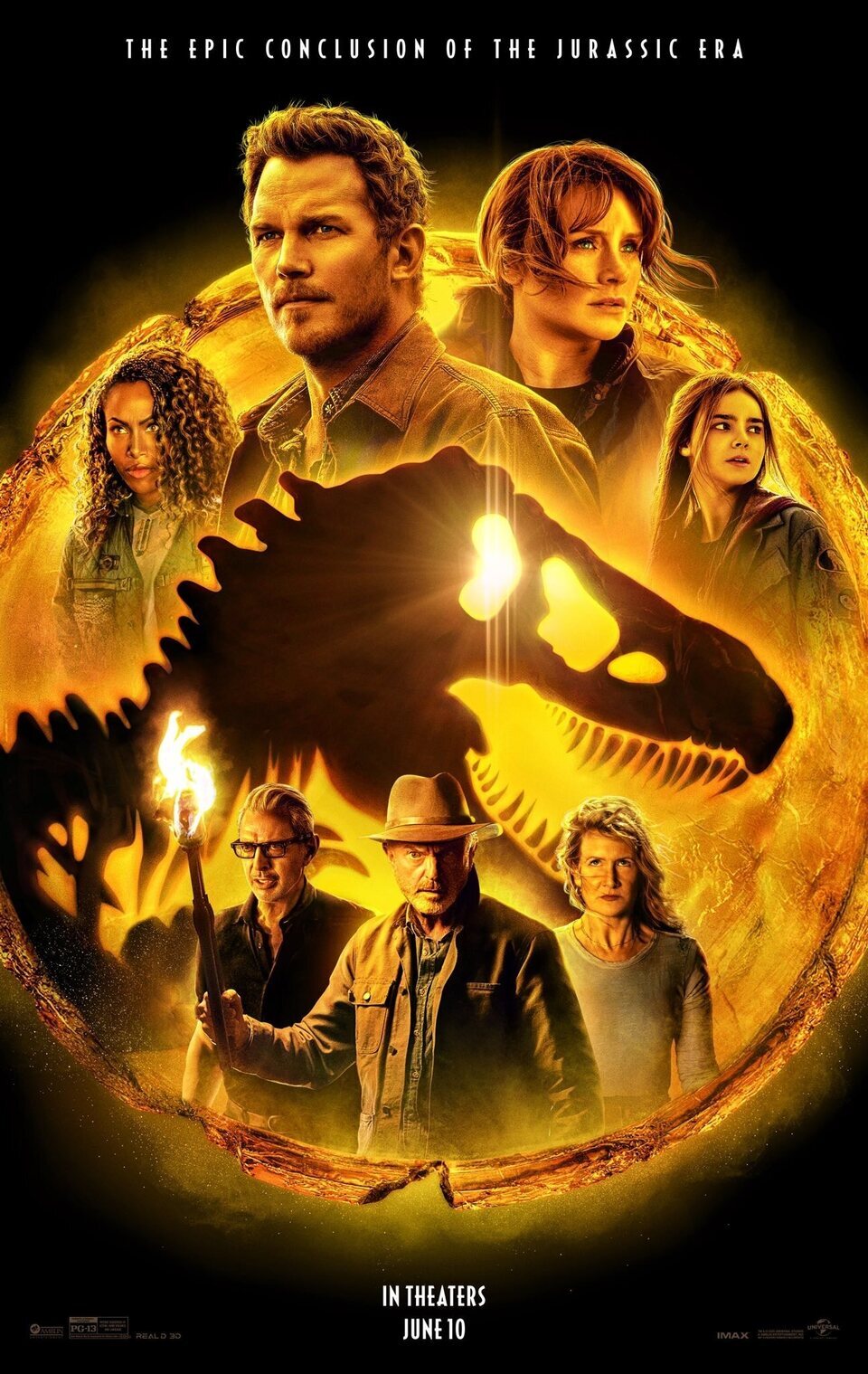 EEUU poster for Jurassic World: Dominion