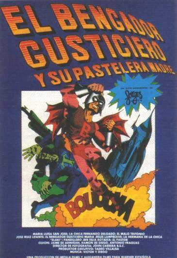 Poster of El bengador Gusticiero y su pastelera madre - Cartel español