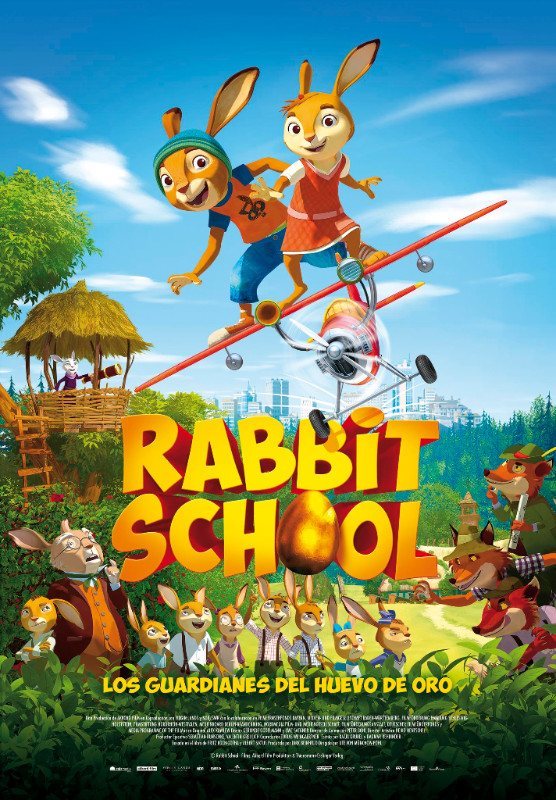 Poster of Rabbit School: Guardians of the Golden Egg - Rabbit School: Los guardianes del huevo de oro