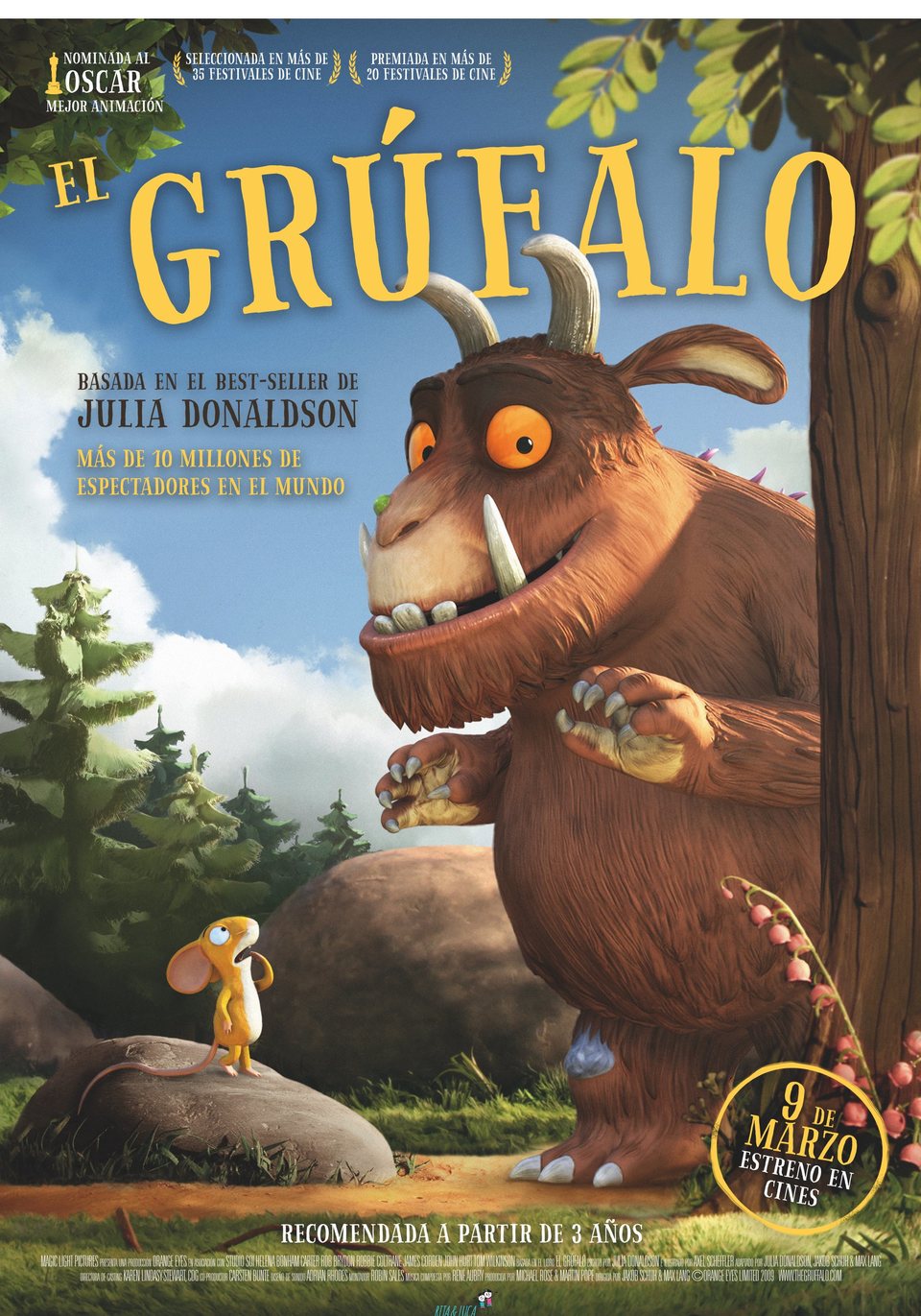 Poster of The Gruffalo - España
