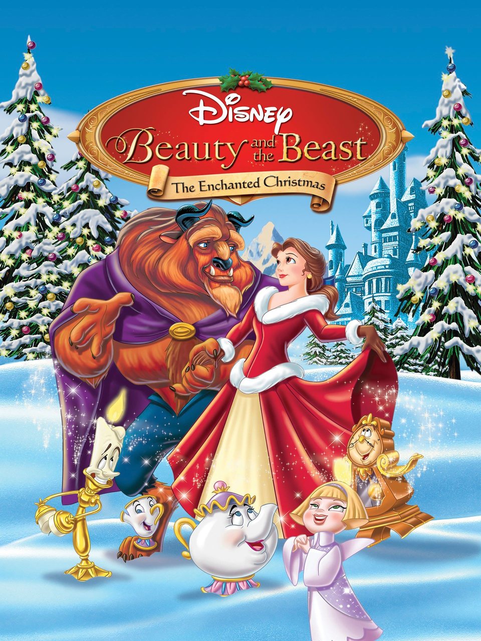 Poster of Beauty and the Beast: The Enchanted Christmas - UK