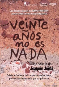 Poster Veinte años no es nada
