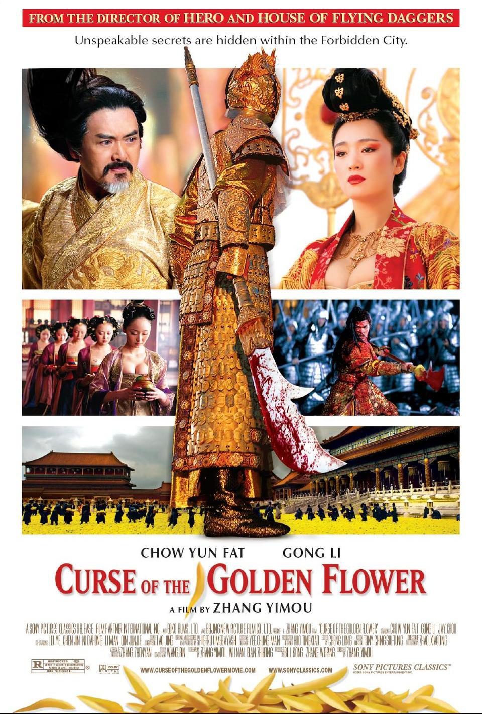 Poster of Curse of the Golden Flower - EEUU