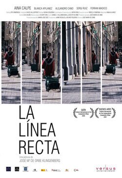 Poster La línea recta