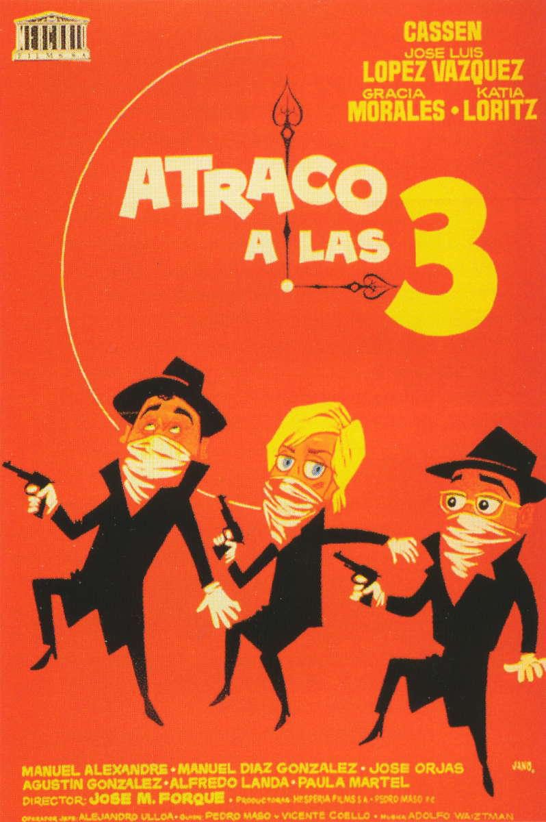 Poster of Atraco a las tres - España