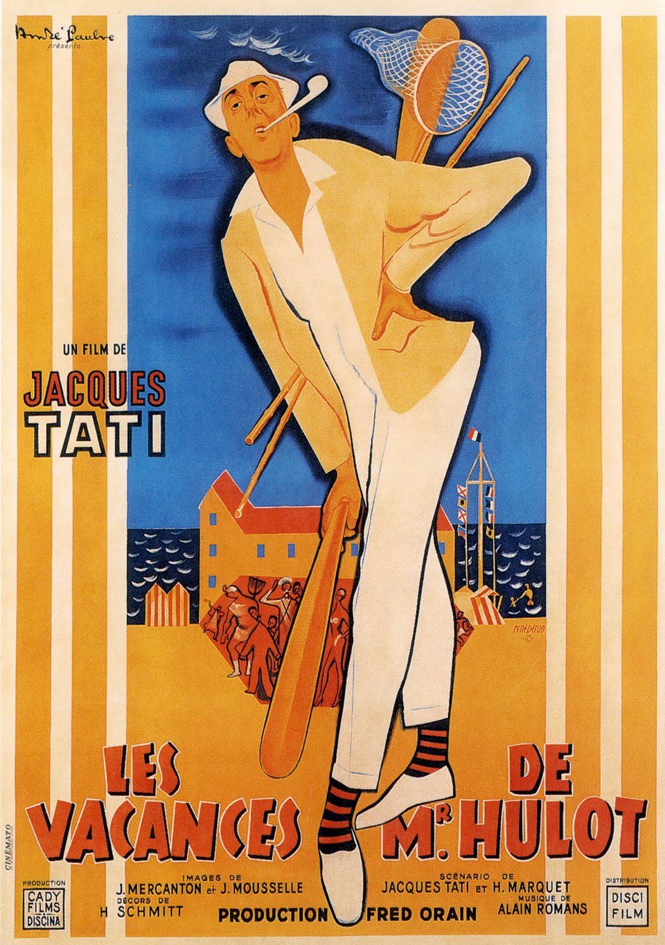 Poster of M. Hulot's Holiday - Francia