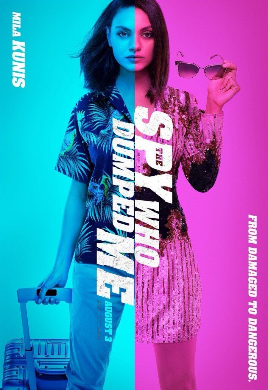 Poster of The Spy Who Dumped Me - Póster Mila Kunis