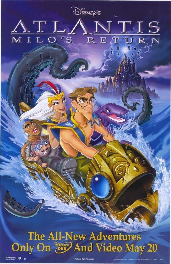 Poster of Atlantis: Milo's Return - Inglés