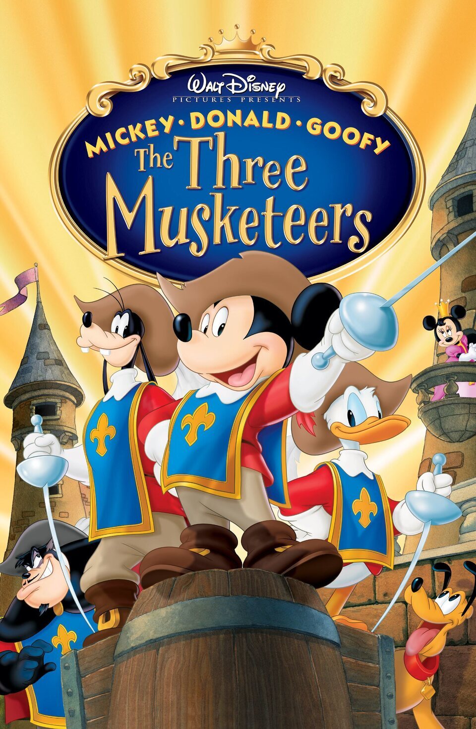 Poster of Mickey, Donald, Goofy: The Three Musketeers - Estados Unidos