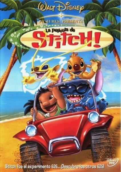 Poster of Stitch! The Movie - póster