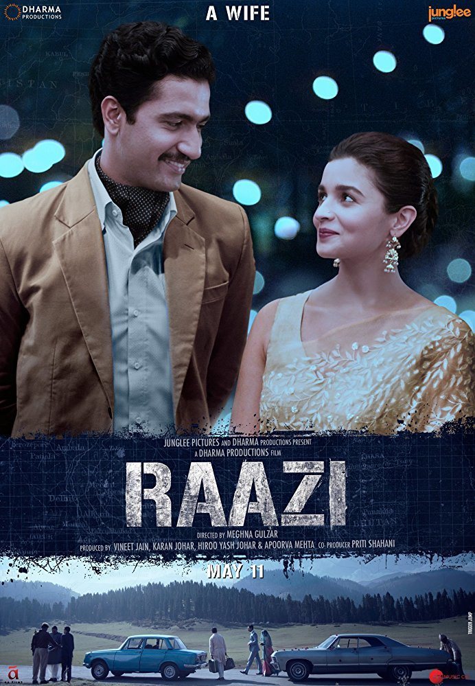 Poster of Raazi - póster UK