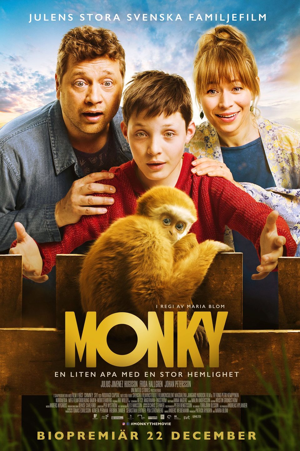 Poster of Monky - Poster Suecia 'Monky'