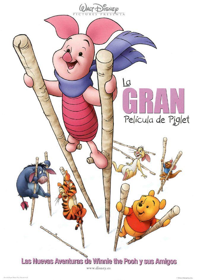 Poster of Piglet's Big Movie - España