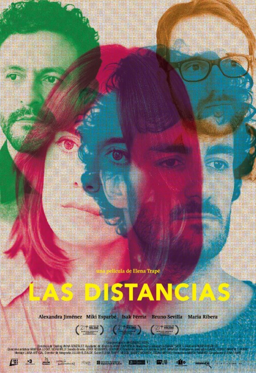 Poster of Les distàncies - Póster