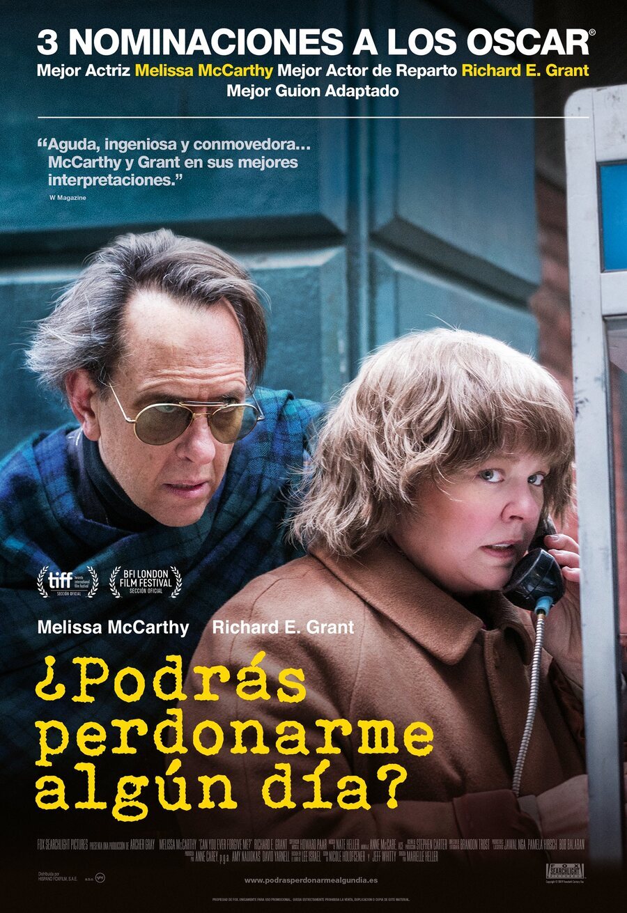 Poster of Can You Ever Forgive Me? - Póster español