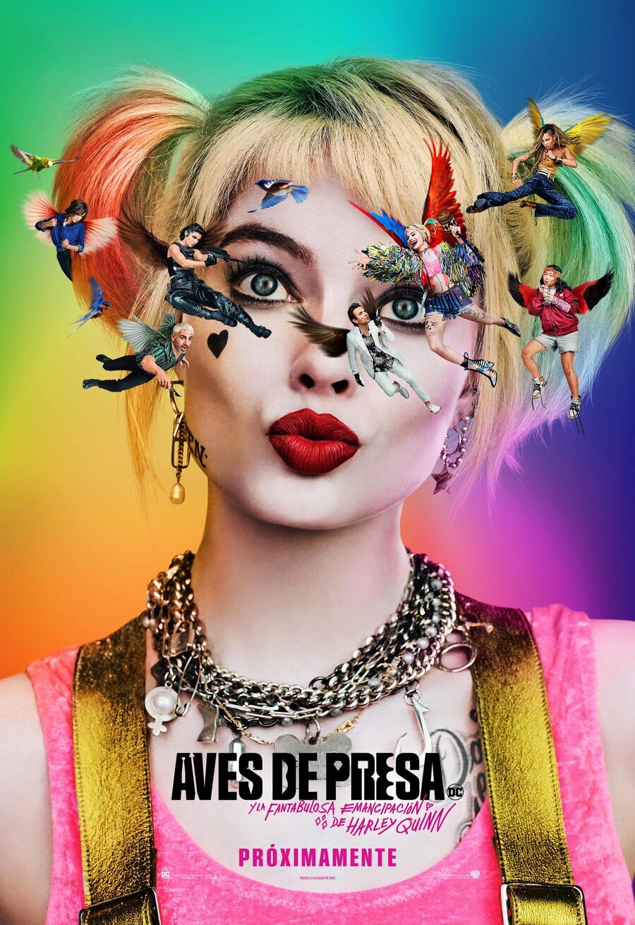 Poster of Birds of Prey: and the Fantabulous emancipation of one Harley Quinn - Teaser Poster España