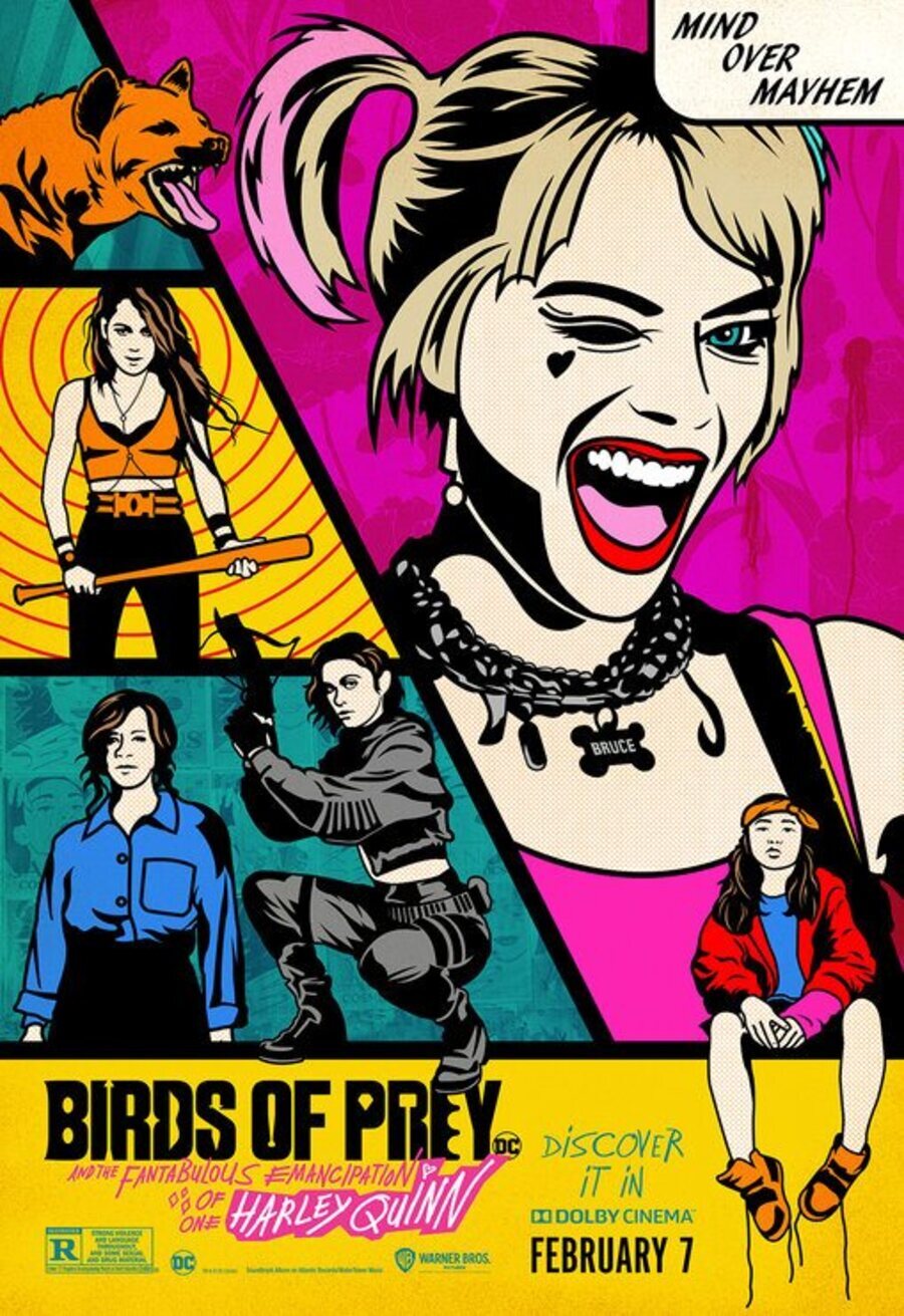 Poster of Birds of Prey: and the Fantabulous emancipation of one Harley Quinn - Póster 'Aves de presa' Dolby Cinema
