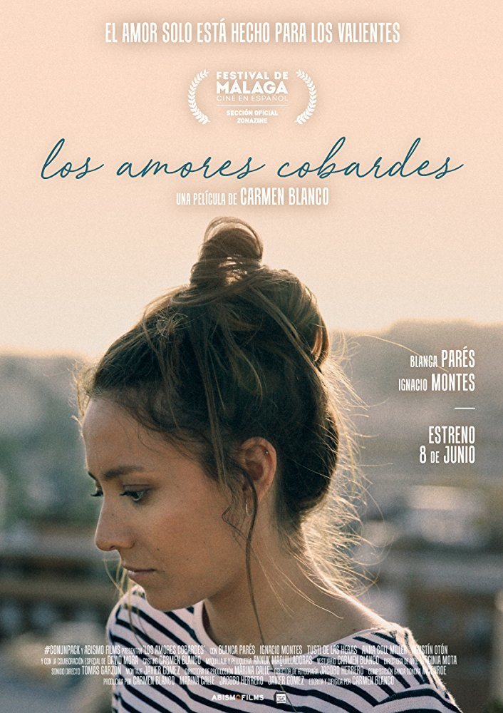 Poster of Los amores cobardes - póster