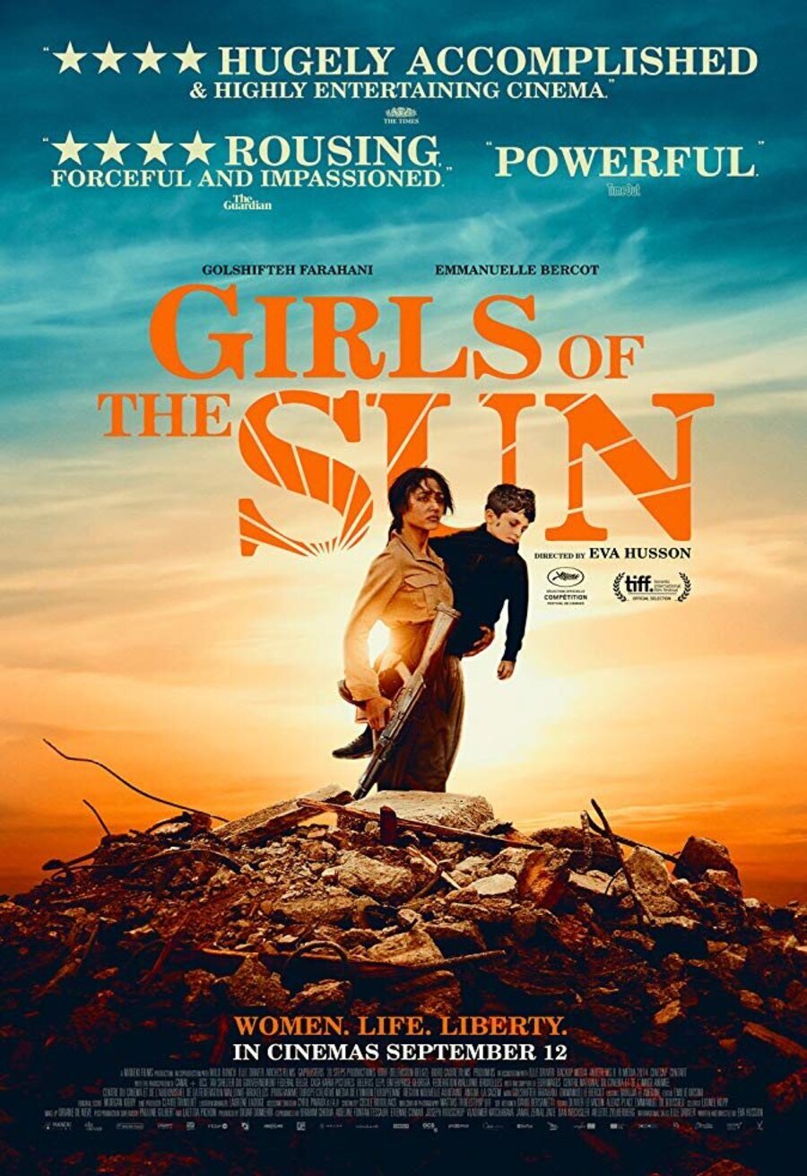 Poster of Girls Of The Sun - Cartel inglés 'Las chicas del sol'