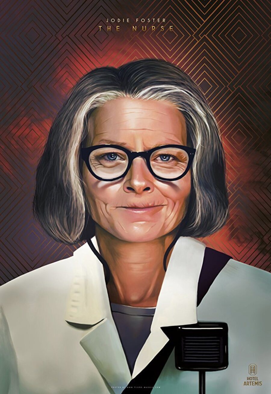 Poster of Hotel Artemis - Cartel Jodie Foster
