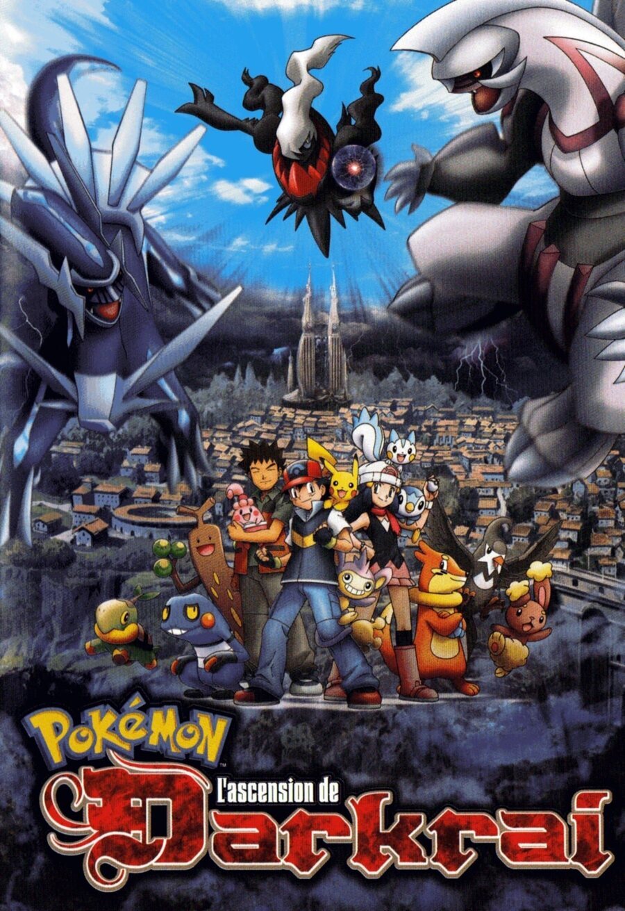 Poster of Pokémon 10: The Rise of Darkrai - Francia