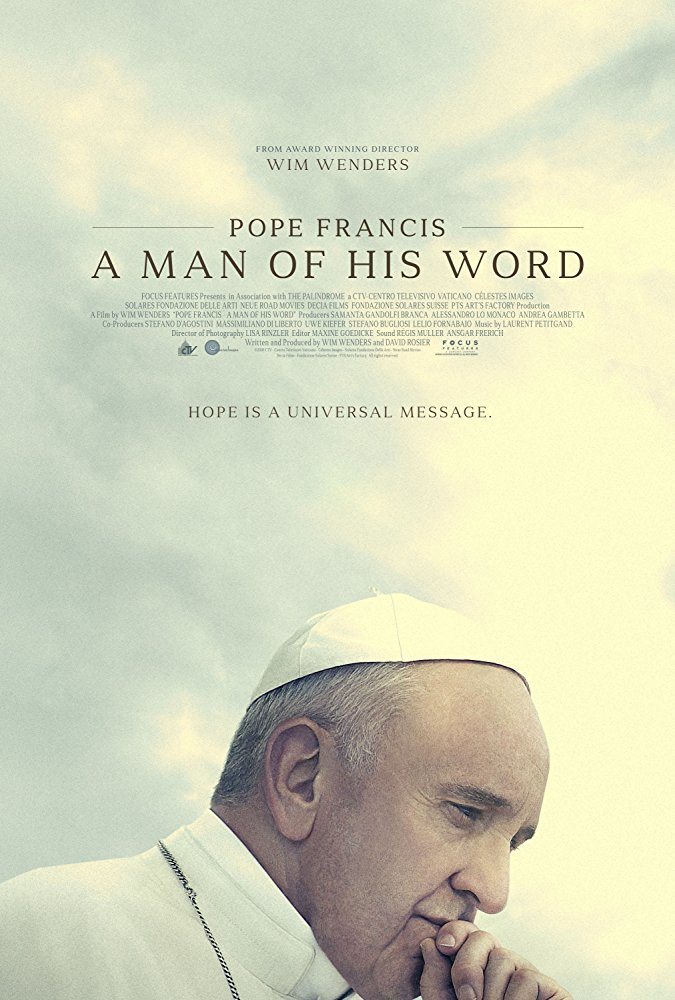 Poster of Pope Francis: A Man of His Word - UK