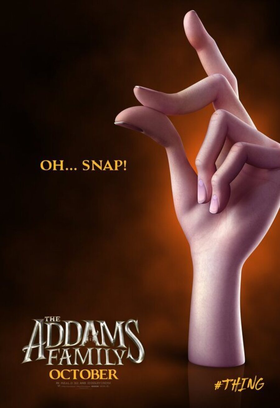 Poster of The Addams Family - Thing