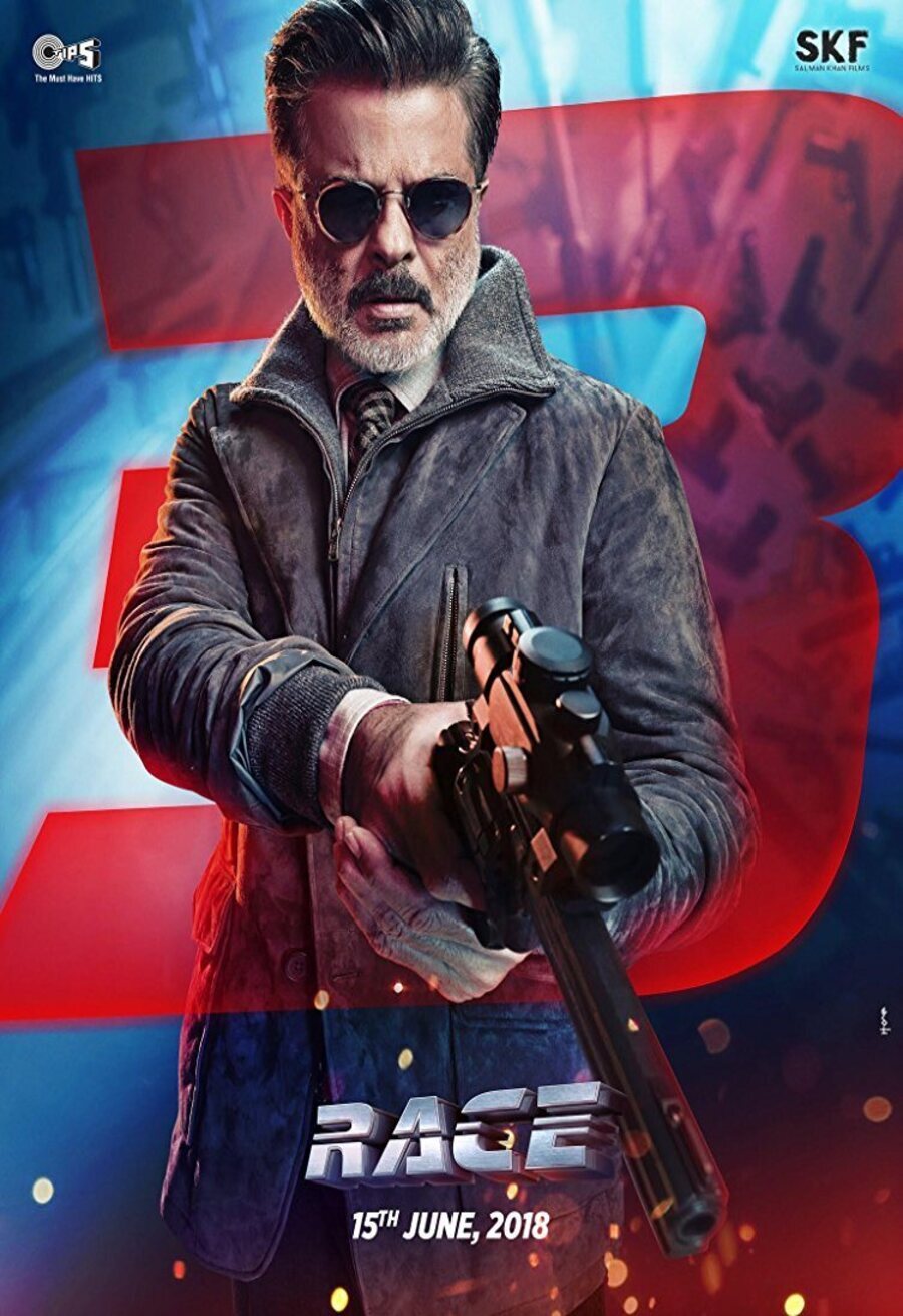 Poster of Race 3 - Cartel Anil Kapoor