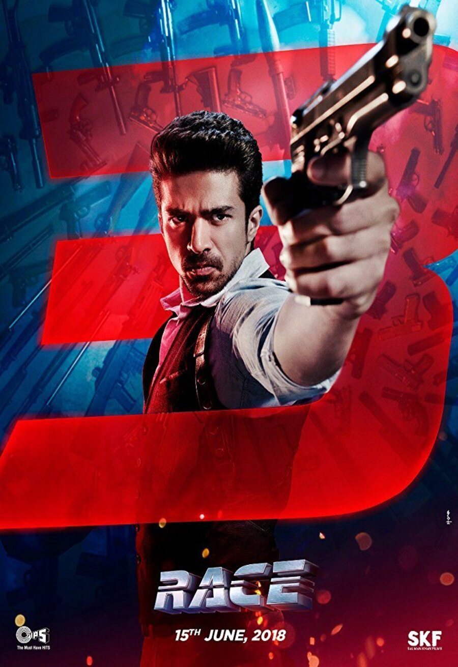 Poster of Race 3 - Cartel Saqib Saleem