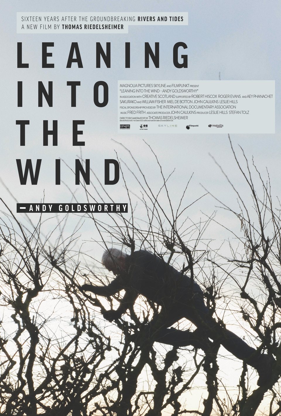 Poster of Leaning Into the Wind: Andy Goldsworthy - Leaning Into the Wind: Andy Goldsworthy