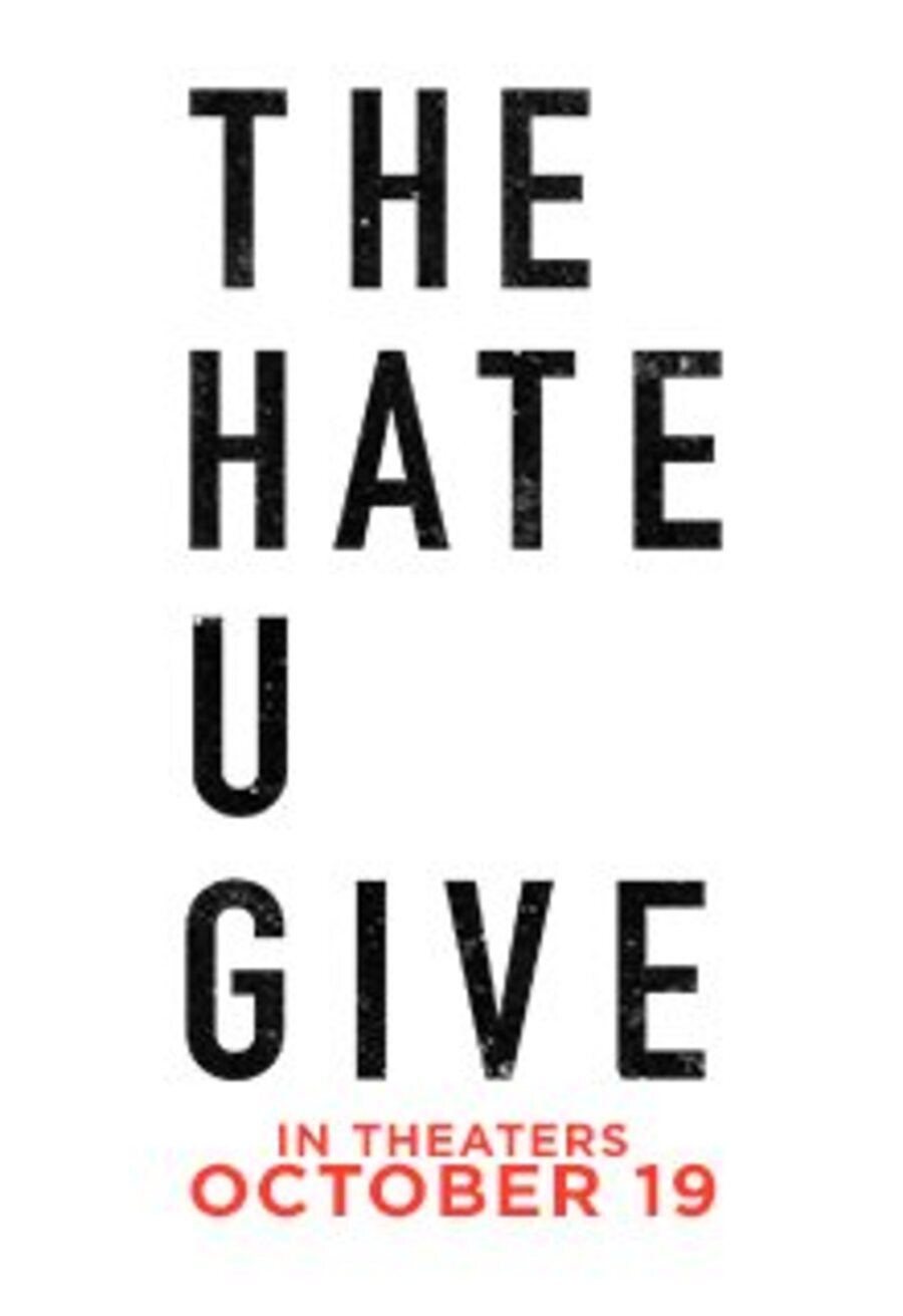 Poster of The Hate U Give - Póster 'The Hate U Give'
