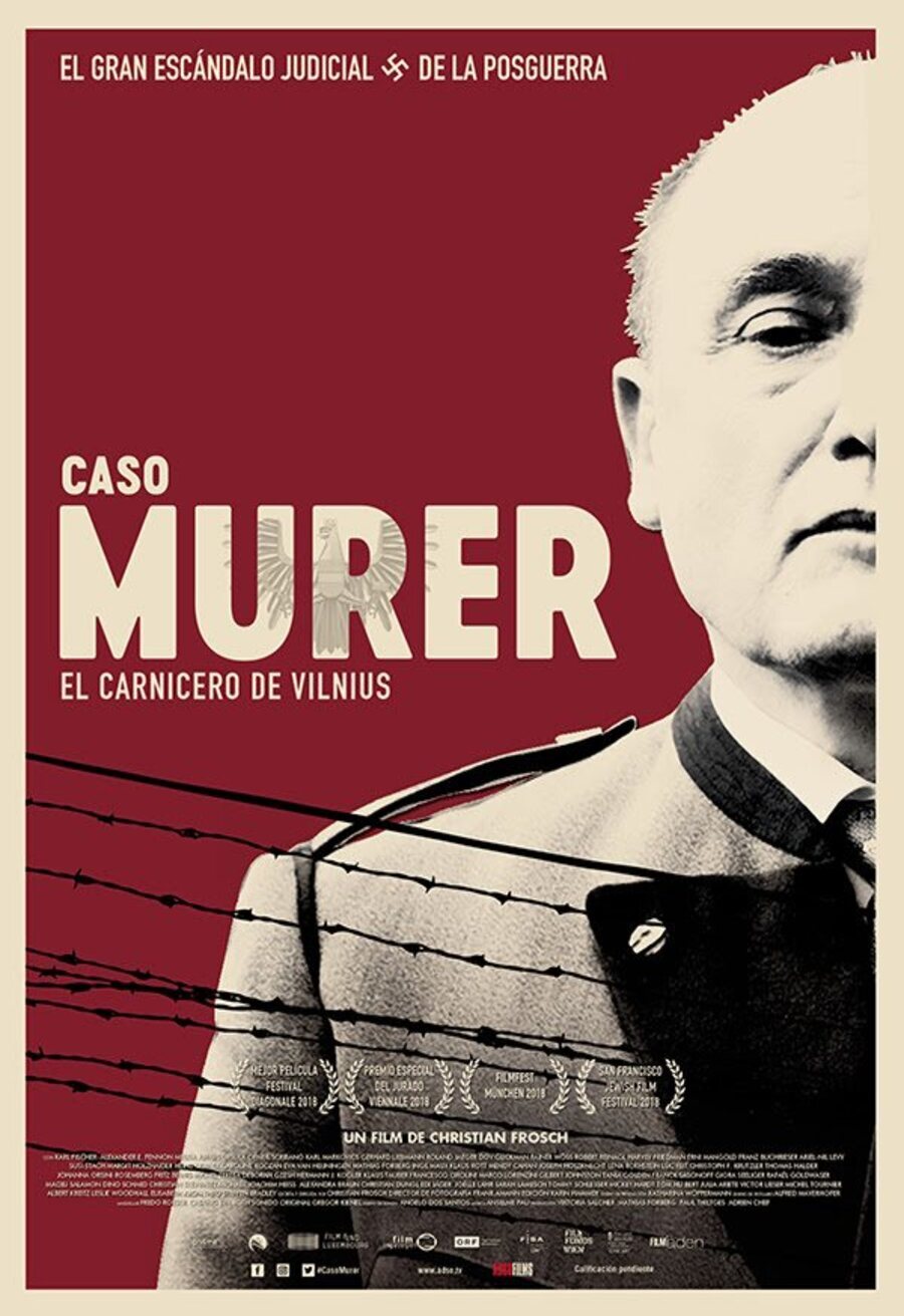 Poster of Murer: Anatomy of a Trial - 'Caso Murer: El carnicero de Vilnius'