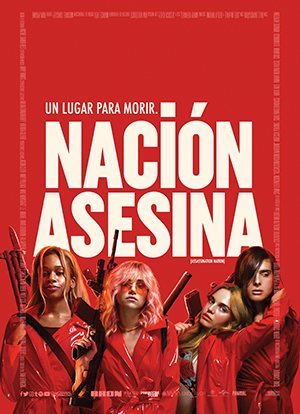 Poster of Assassination Nation - Póster México 'Nación Asesina'