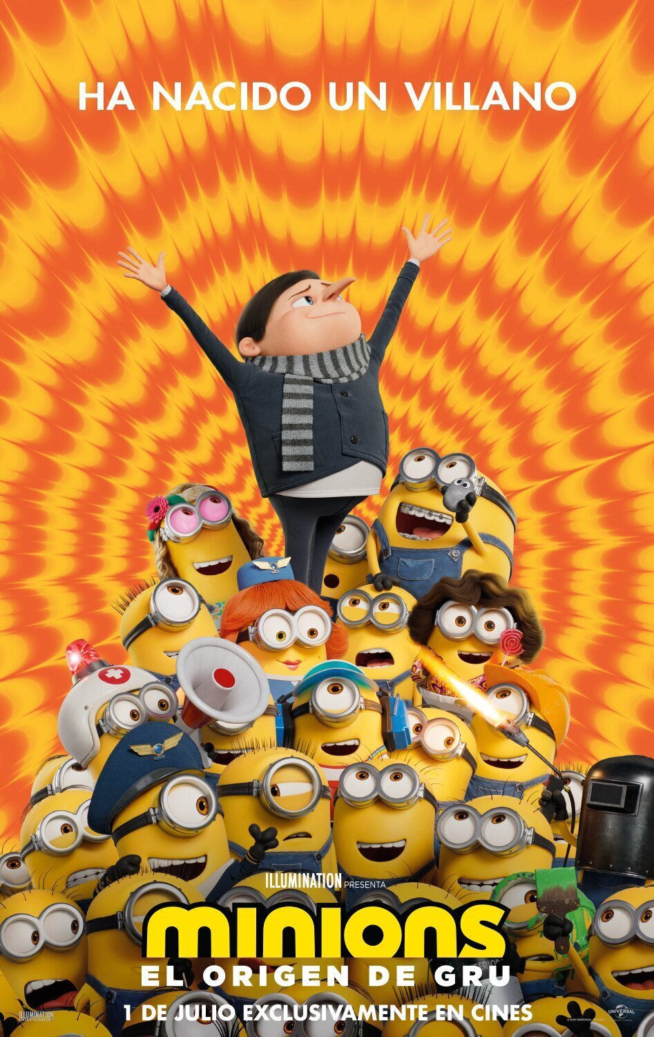 Poster of Minions: The Rise of Gru - España